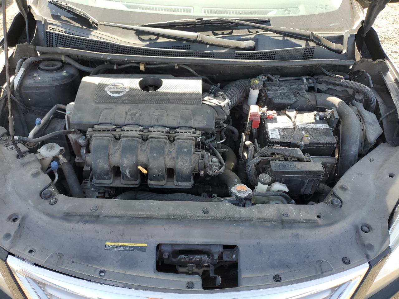 2015 Nissan Sentra VIN 3N1AB7AP3FL659918 Copart auction photo, front end / side damage thumbnail 11