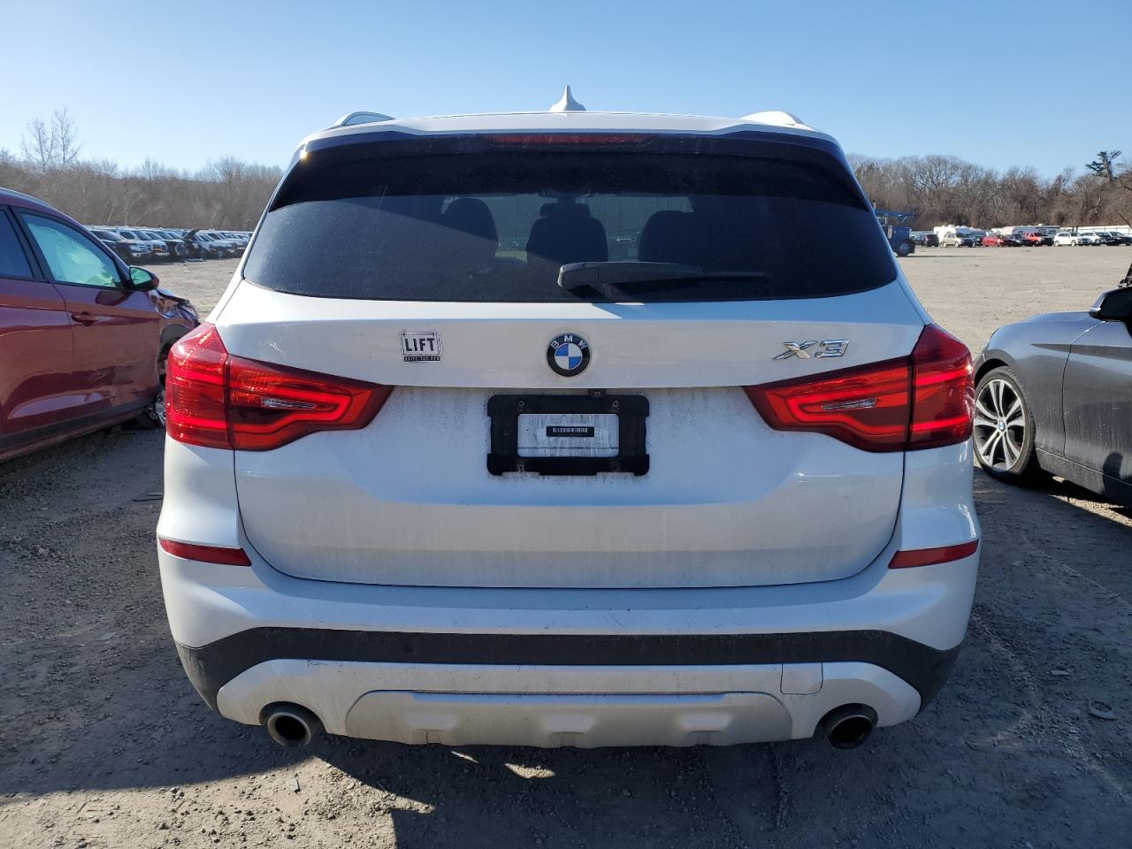 2018 BMW X3 VIN 5UXTR9C59JLD63042 Copart auction photo, front end damage thumbnail 6
