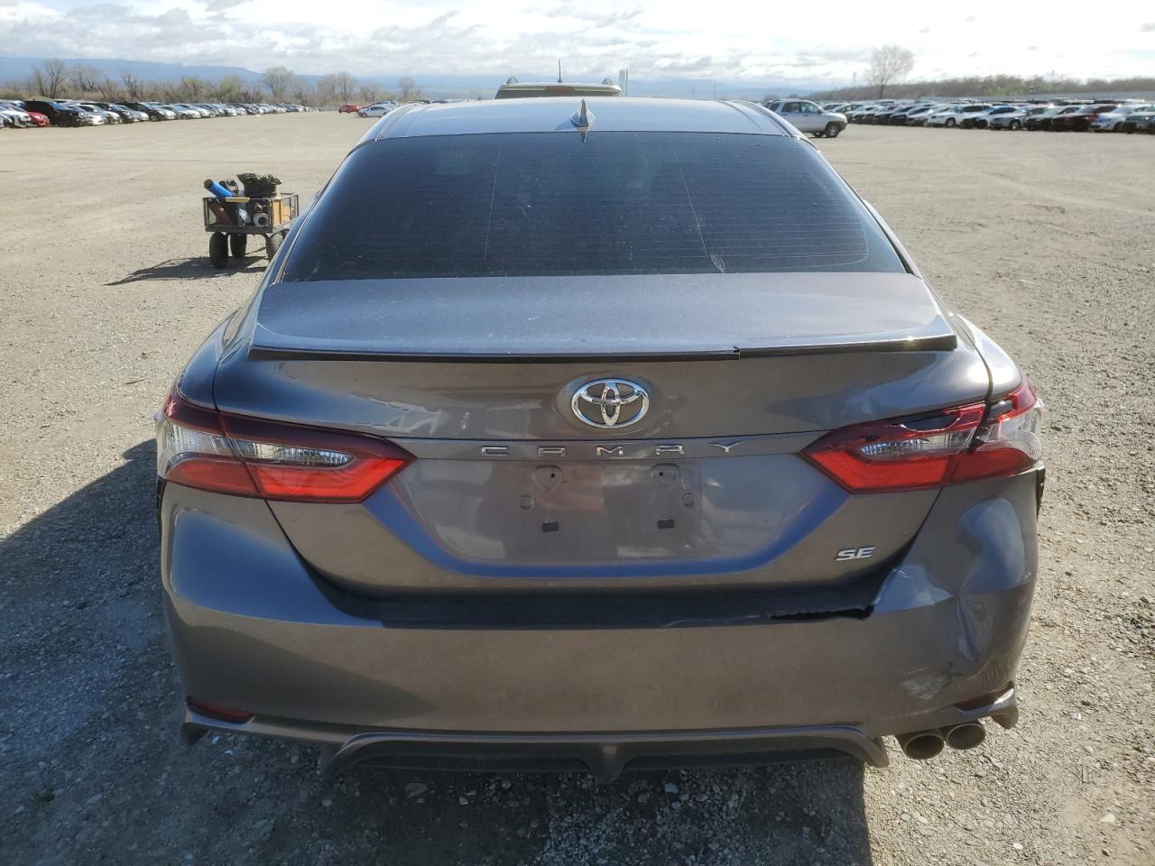 2022 Toyota Camry VIN 4T1G11AK1NU047860 Copart auction photo, rear end damage thumbnail 6