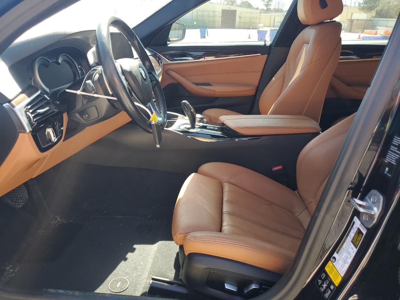 2019 BMW 5er VIN WBAJE7C58KWW19058 Copart auction photo, front end damage thumbnail 7