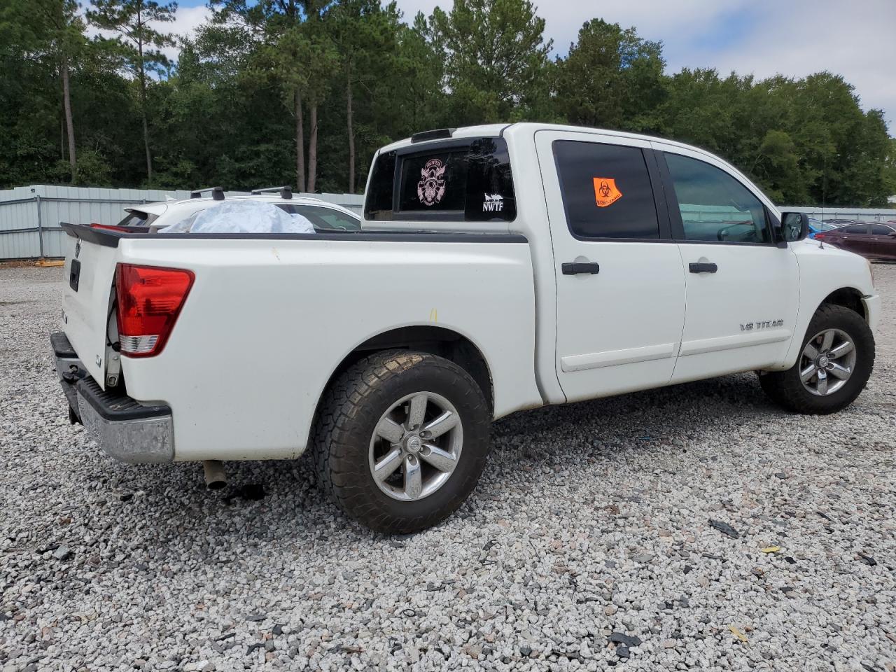 2014 Nissan Titan VIN 1N6AA0EK2EN501166 Copart auction photo, all over damage thumbnail 3
