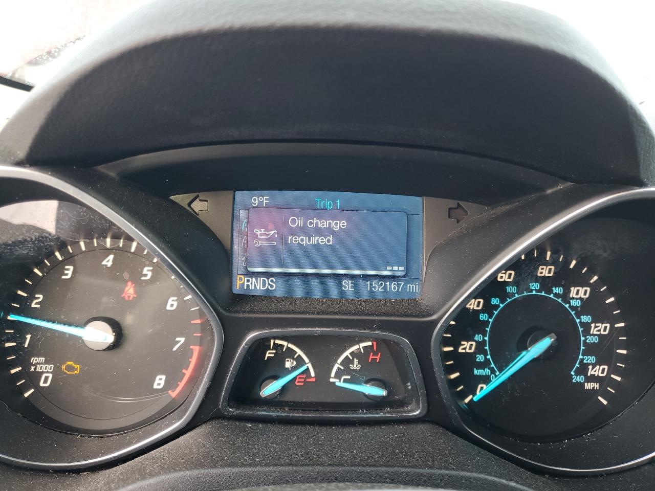2014 Ford Escape VIN 1FMCU9G91EUC68366 Copart auction photo, normal wear damage thumbnail 9