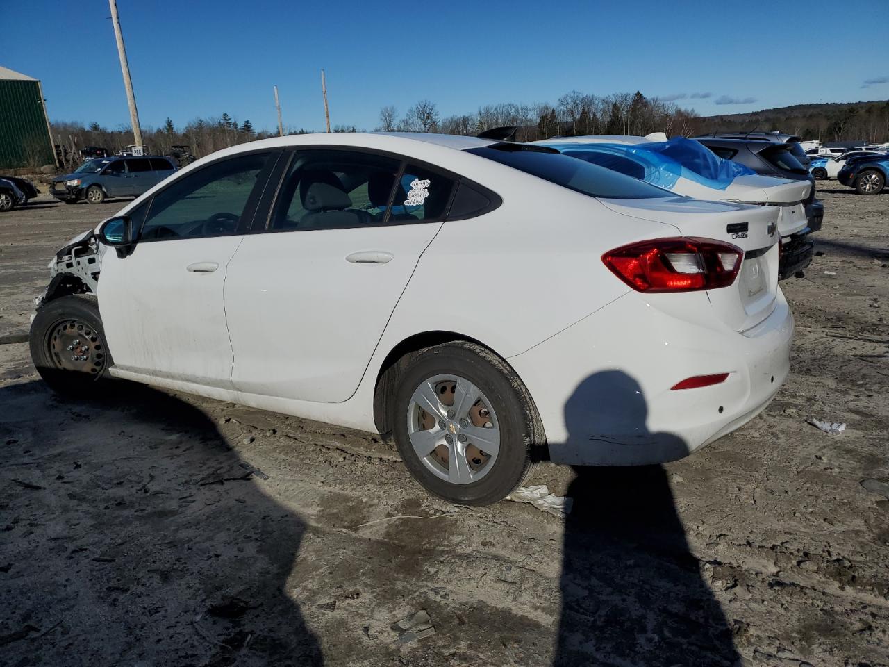 2018 Chevrolet Cruze VIN 1G1BC5SM4J7227481 Copart auction photo, front end / minor dent/scratches damage thumbnail 2