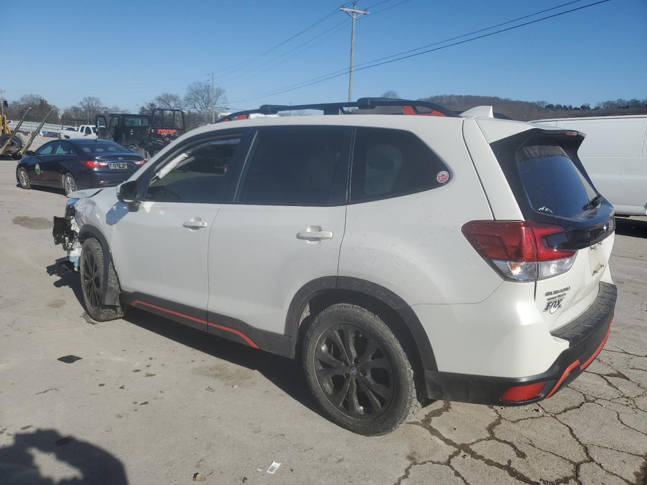 2020 Subaru Forester VIN JF2SKARC1LH497377 Copart auction photo, front end damage thumbnail 2