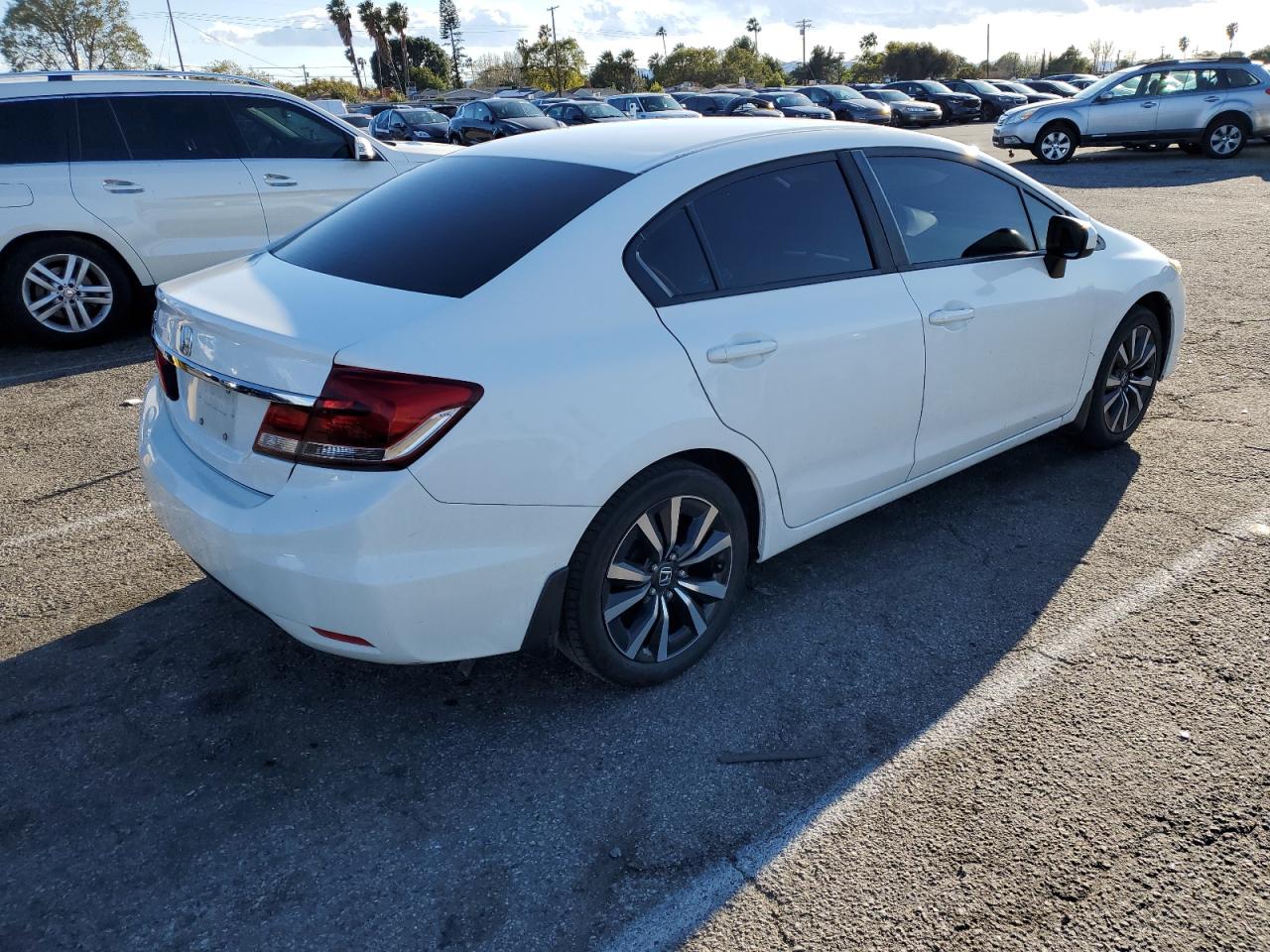 2014 Honda Civic VIN 19XFB2F56EE263997 Copart auction photo, minor dent/scratches damage thumbnail 3