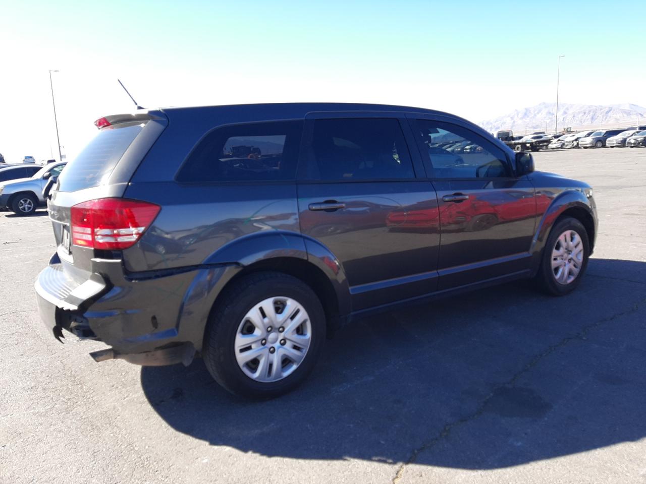 2014 Dodge Journey VIN 3C4PDCAB8ET303350 Copart auction photo, rear end damage thumbnail 3