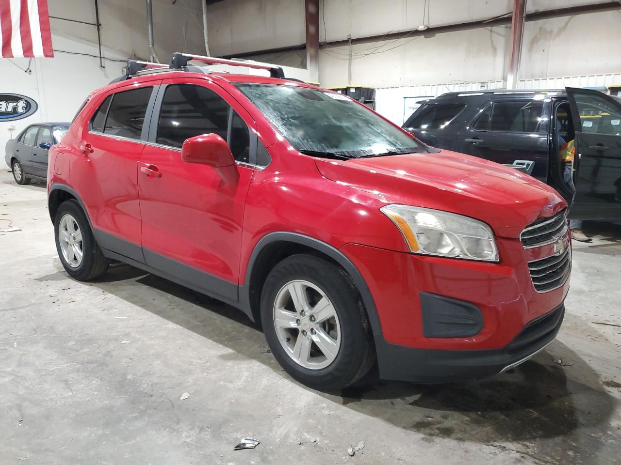 2015 Chevrolet Trax VIN KL7CJLSBXFB173657 Copart auction photo, front end / minor dent/scratches damage thumbnail 4