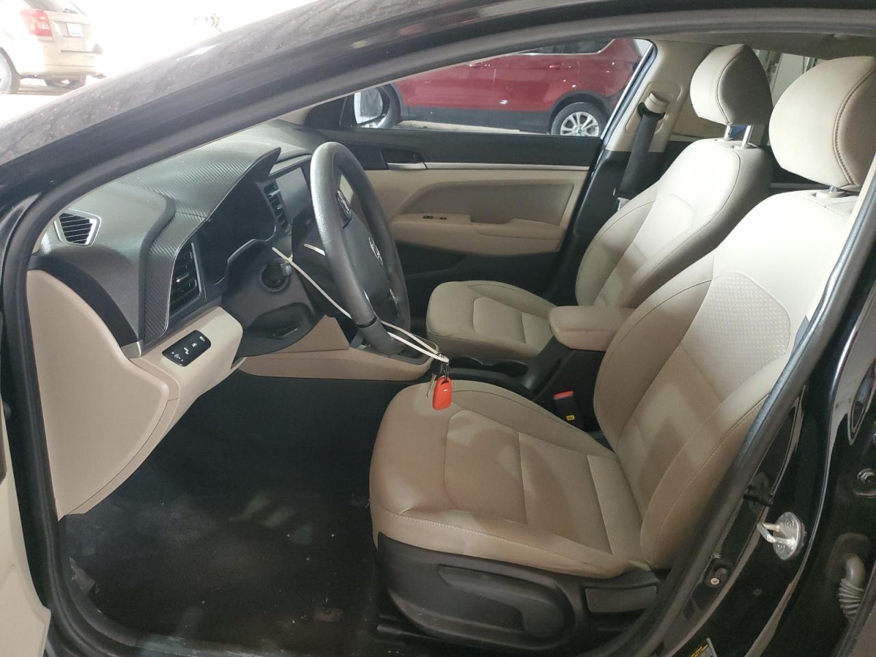 2019 Hyundai Elantra VIN KMHD84LFXKU872632 Copart auction photo, front end damage thumbnail 7