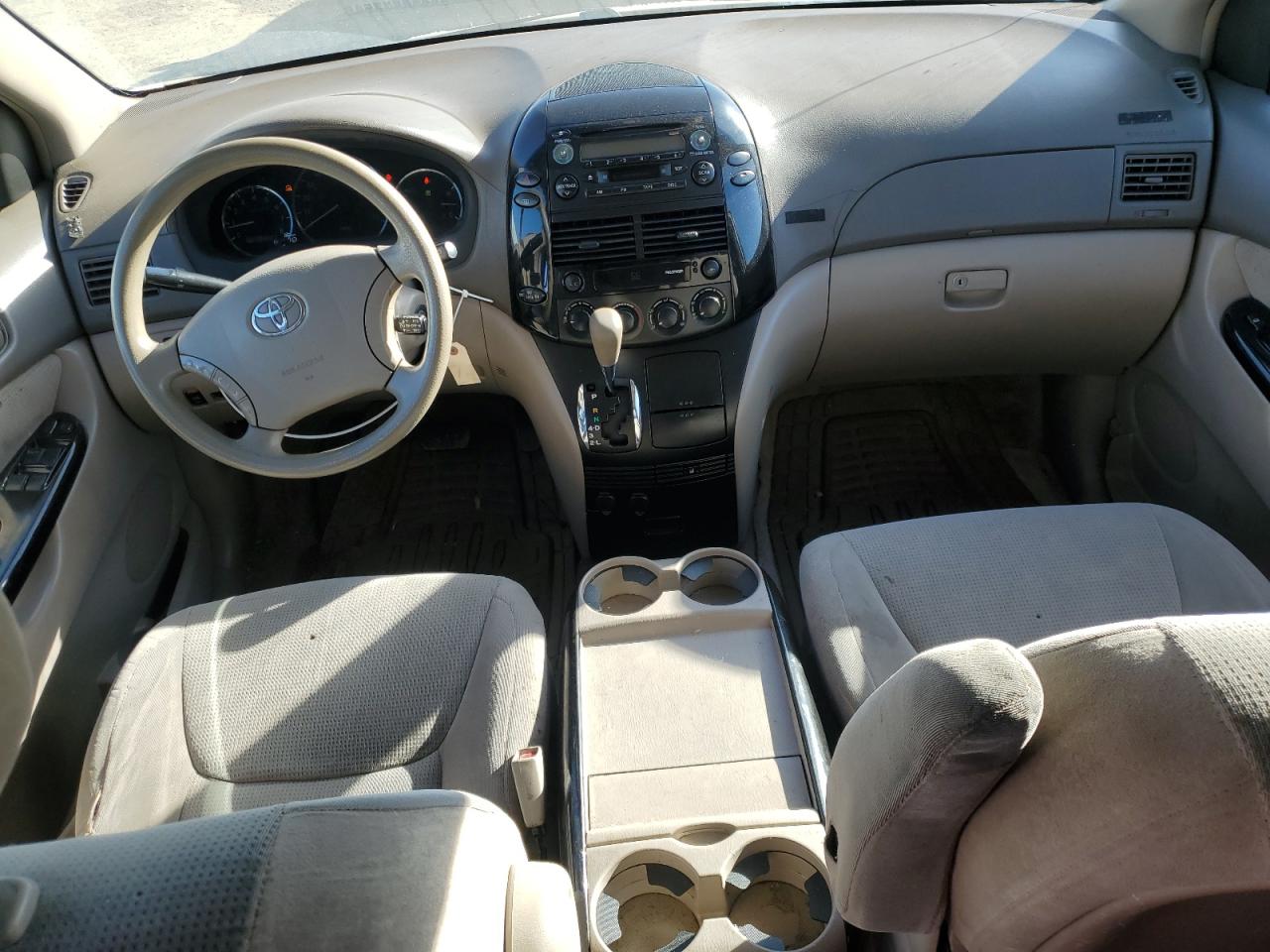 2004 Toyota Sienna VIN 5TDZA23C14S043478 Copart auction photo, rear end damage thumbnail 8
