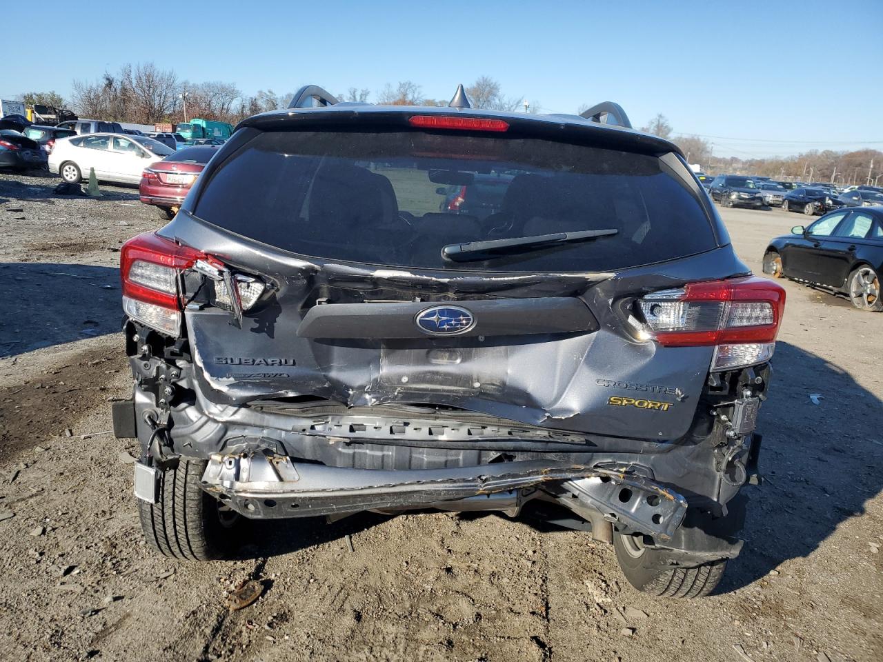2021 Subaru XV VIN JF2GTHSC9MH237025 Copart auction photo, rear end / front end damage thumbnail 6