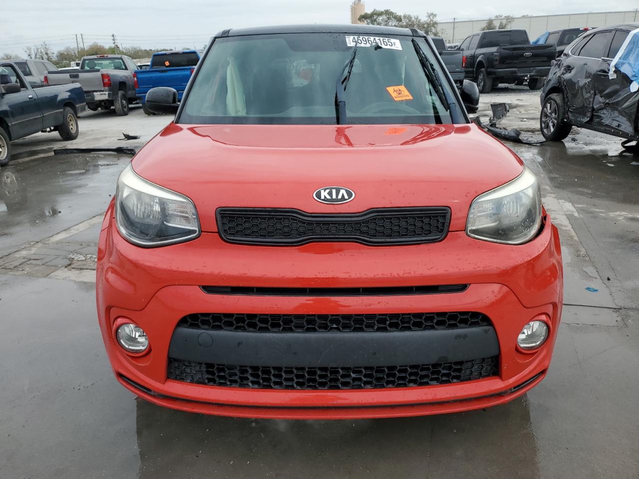 2019 KIA Soul VIN KNDJP3A56K7661909 Copart auction photo, rear end / front end damage thumbnail 5