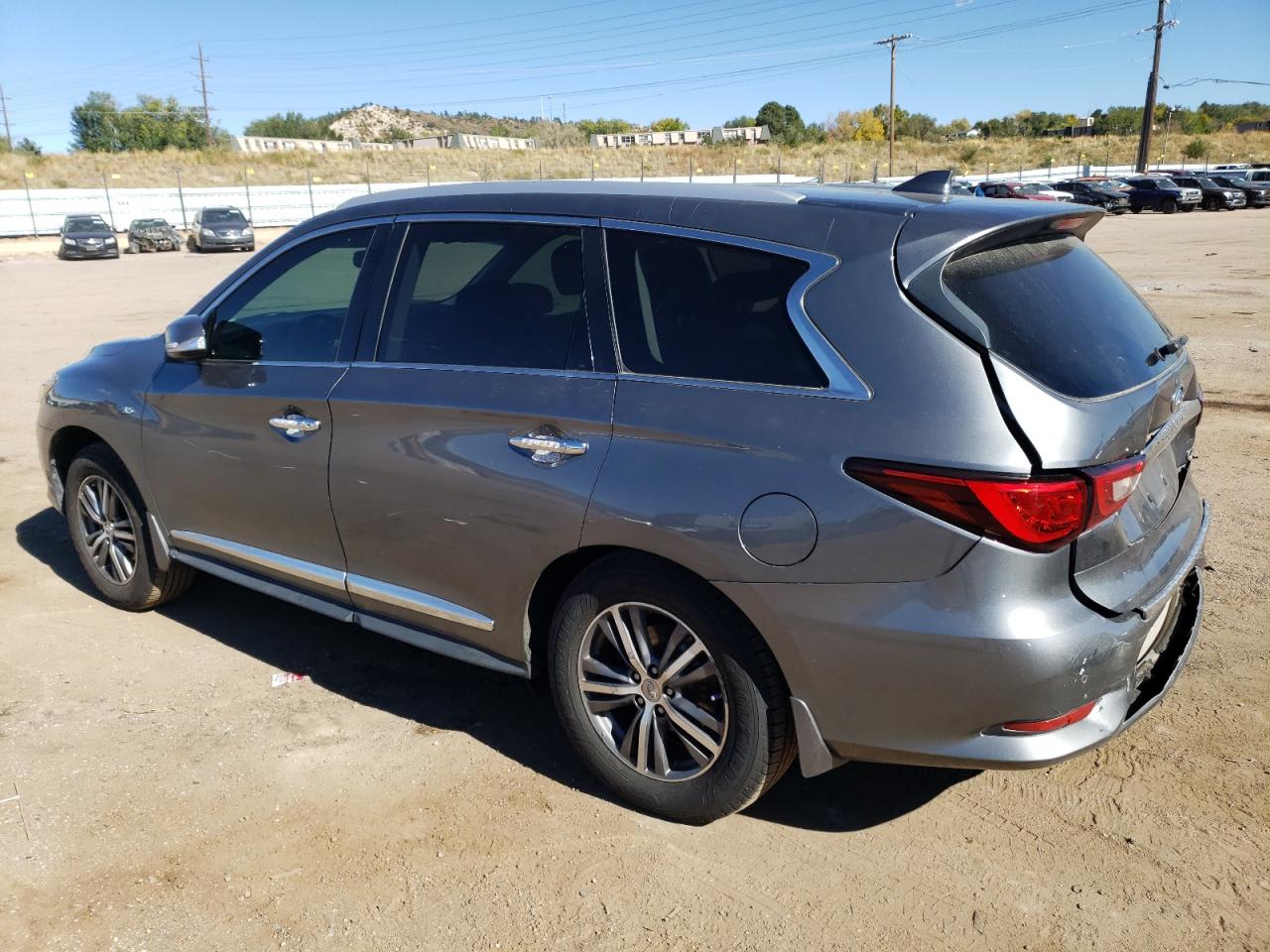 2016 Infiniti QX60 VIN 5N1AL0MN1GC514249 Copart auction photo, rear end damage thumbnail 2