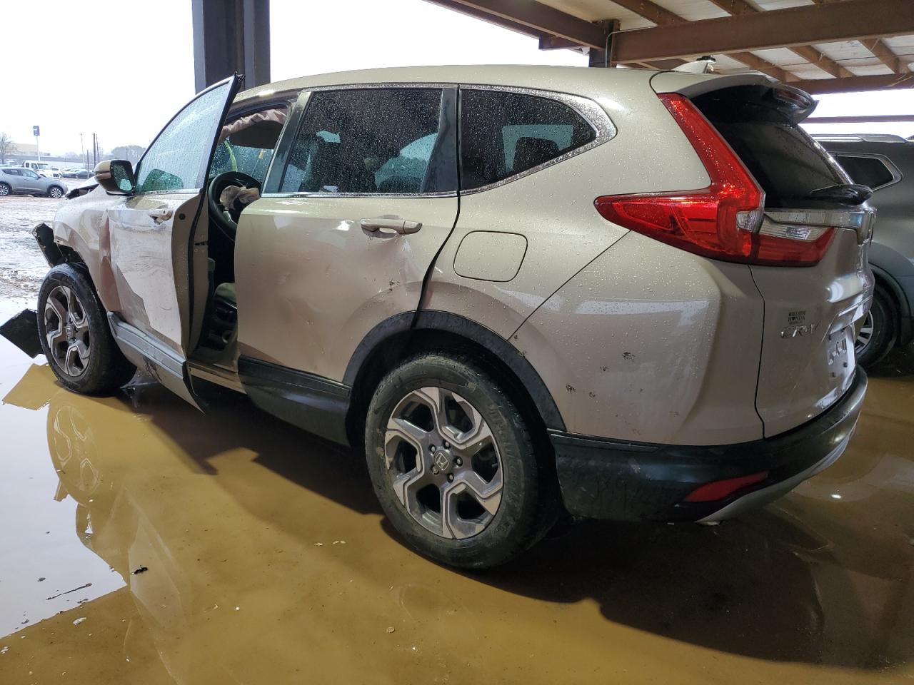 2017 Honda CR-V VIN 5J6RW2H5XHL073169 Copart auction photo, front end / side damage thumbnail 2