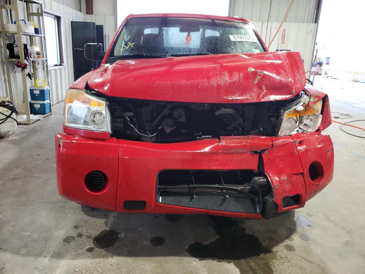 2011 Nissan Titan VIN 1N6AA0EK0BN322992 Copart auction photo, side / front end damage thumbnail 5