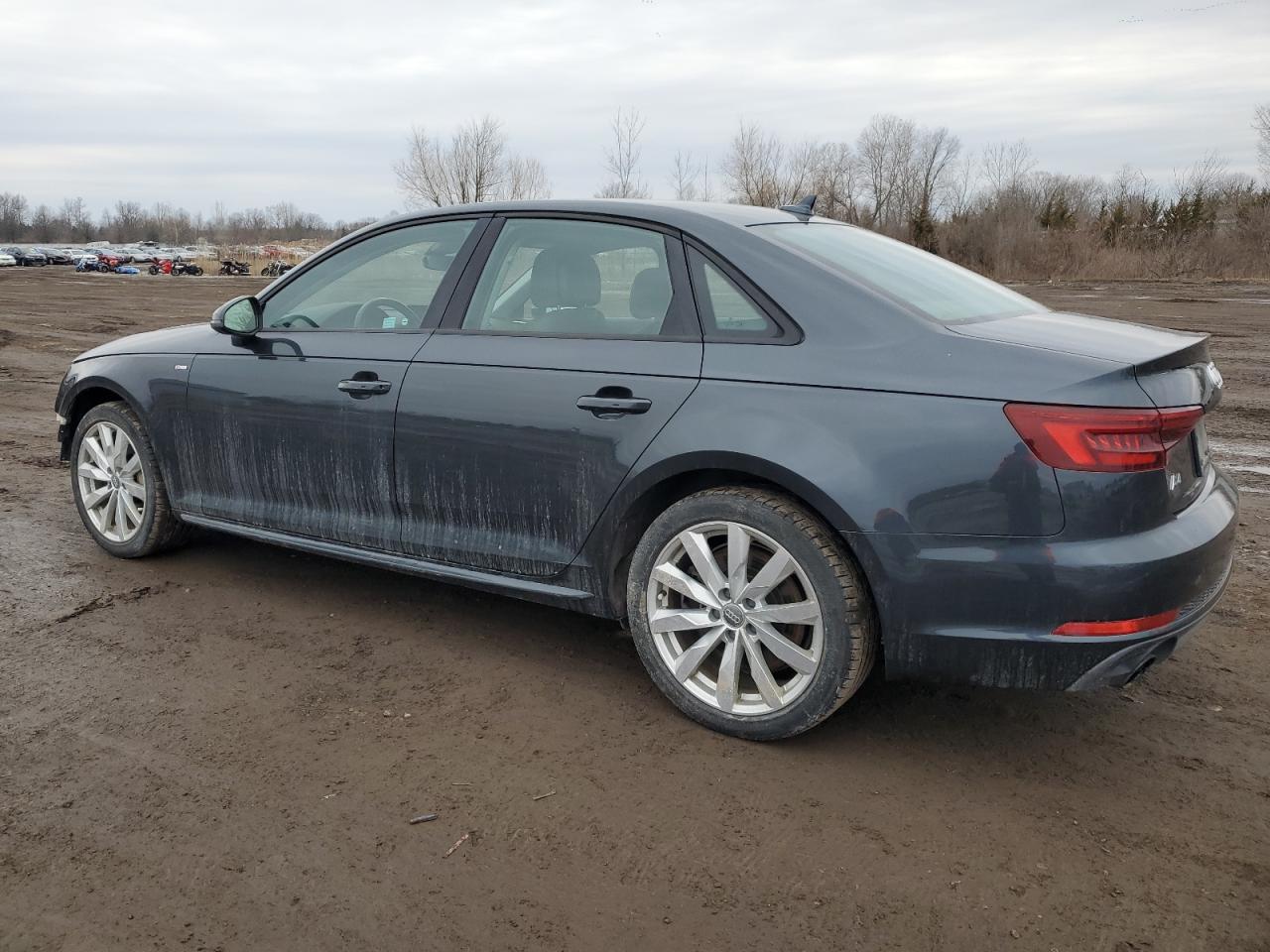 2018 Audi A4 VIN WAUDNAF48JA168450 Copart auction photo, front end damage thumbnail 2