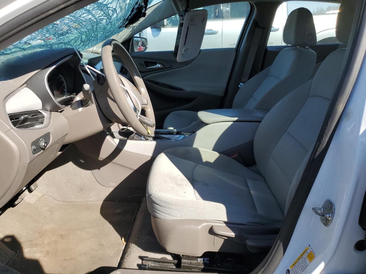 2021 Chevrolet Malibu VIN 1G1ZB5ST3MF059240 Copart auction photo, top/roof / side damage thumbnail 7