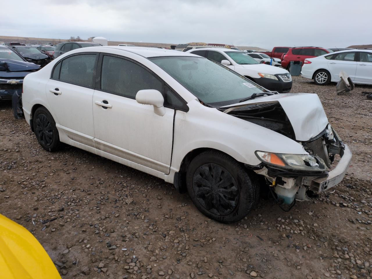 2009 Honda Civic VIN 2HGFA16519H304352 Copart auction photo, front end damage thumbnail 4