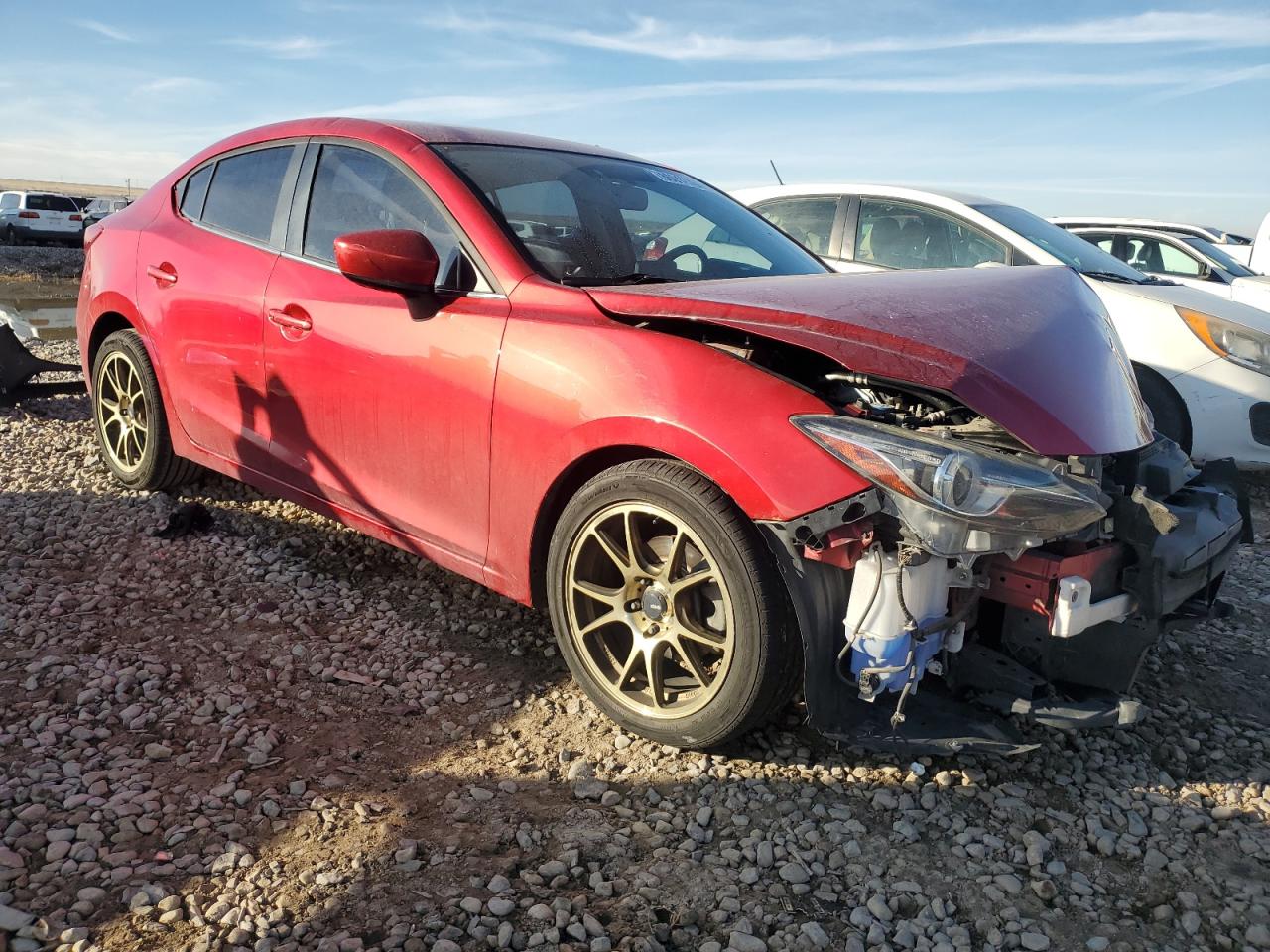 2014 Mazda 3 VIN JM1BM1W31E1154514 Copart auction photo, front end / minor dent/scratches damage thumbnail 4