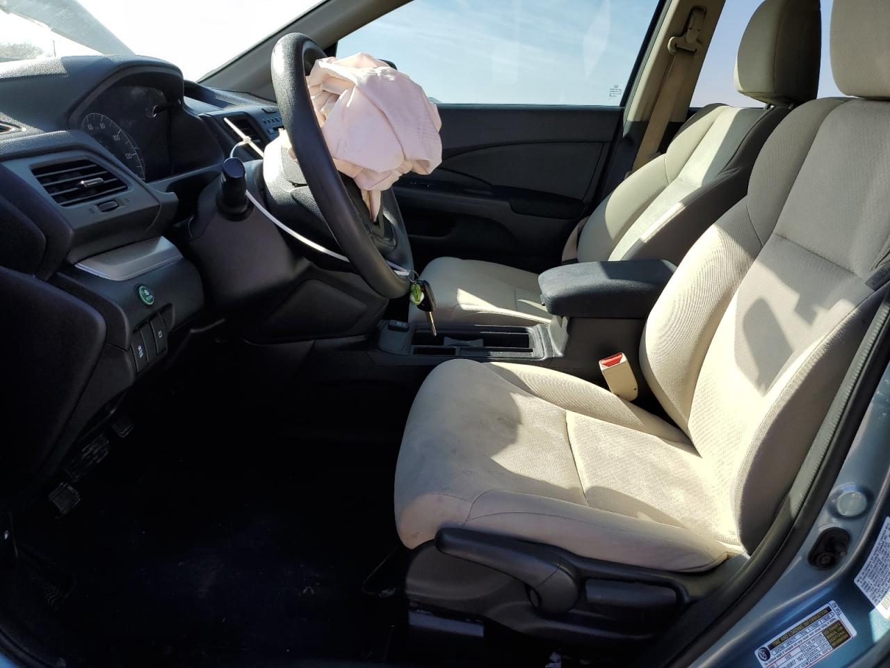 2016 Honda CR-V VIN 2HKRM3H41GH556819 Copart auction photo, mechanical damage thumbnail 7