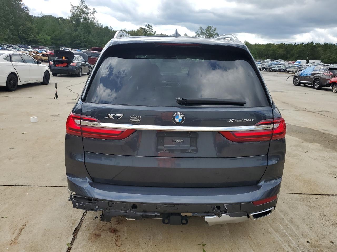 2019 BMW X7 VIN 5UXCX4C55KLS38191 Copart auction photo, undercarriage damage thumbnail 6