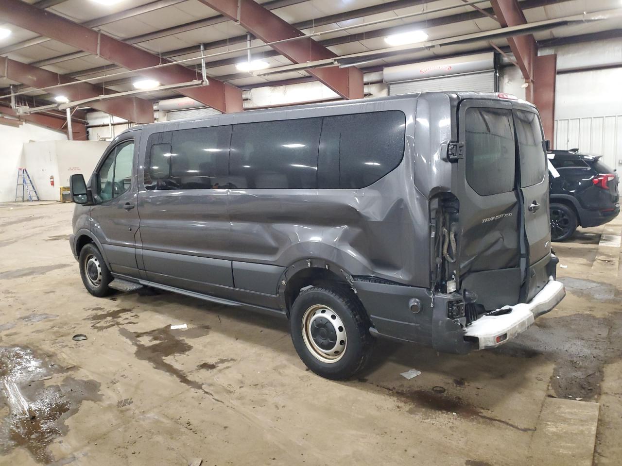2018 Ford Transit VIN 1FBZX2ZM4JKA13204 Copart auction photo, rear end / side damage thumbnail 2