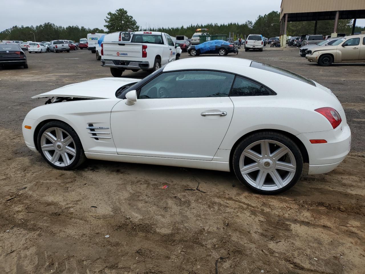 2004 Chrysler Crossfire VIN 1C3AN69L24X018670 Copart auction photo, front end damage thumbnail 2