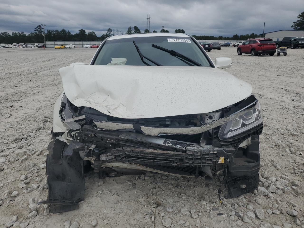 2017 Honda Accord VIN 1HGCR2F72HA064647 Copart auction photo, front end damage thumbnail 5