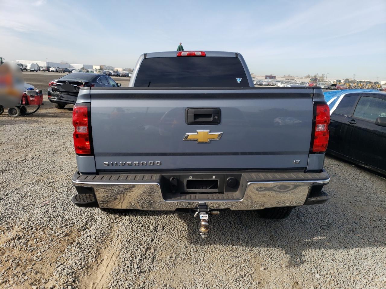 2015 Chevrolet Silverado VIN 3GCPCREC6FG307500 Copart auction photo, all over damage thumbnail 6
