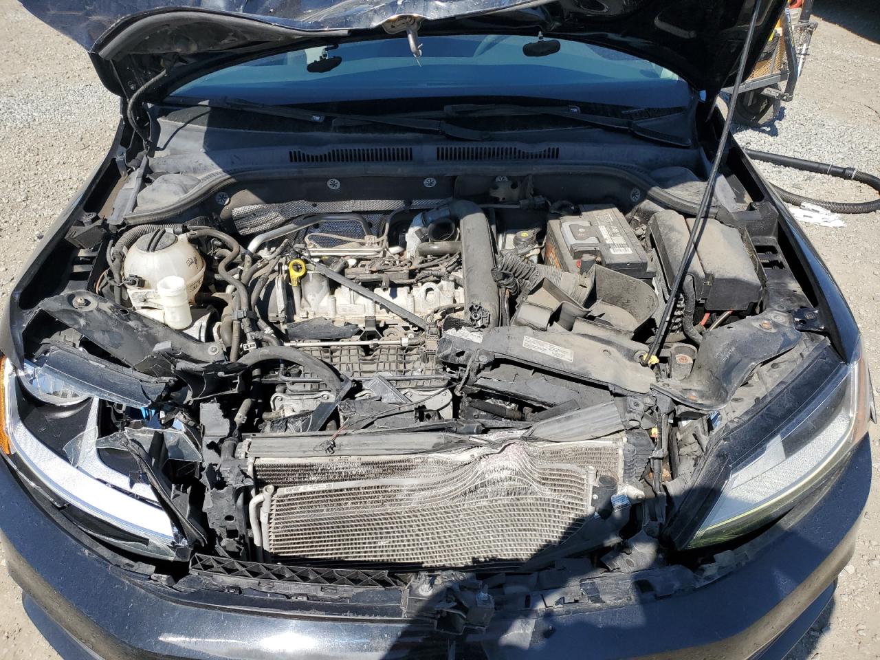 2017 Volkswagen Jetta VIN 3VW2B7AJ2HM294963 Copart auction photo, front end damage thumbnail 11