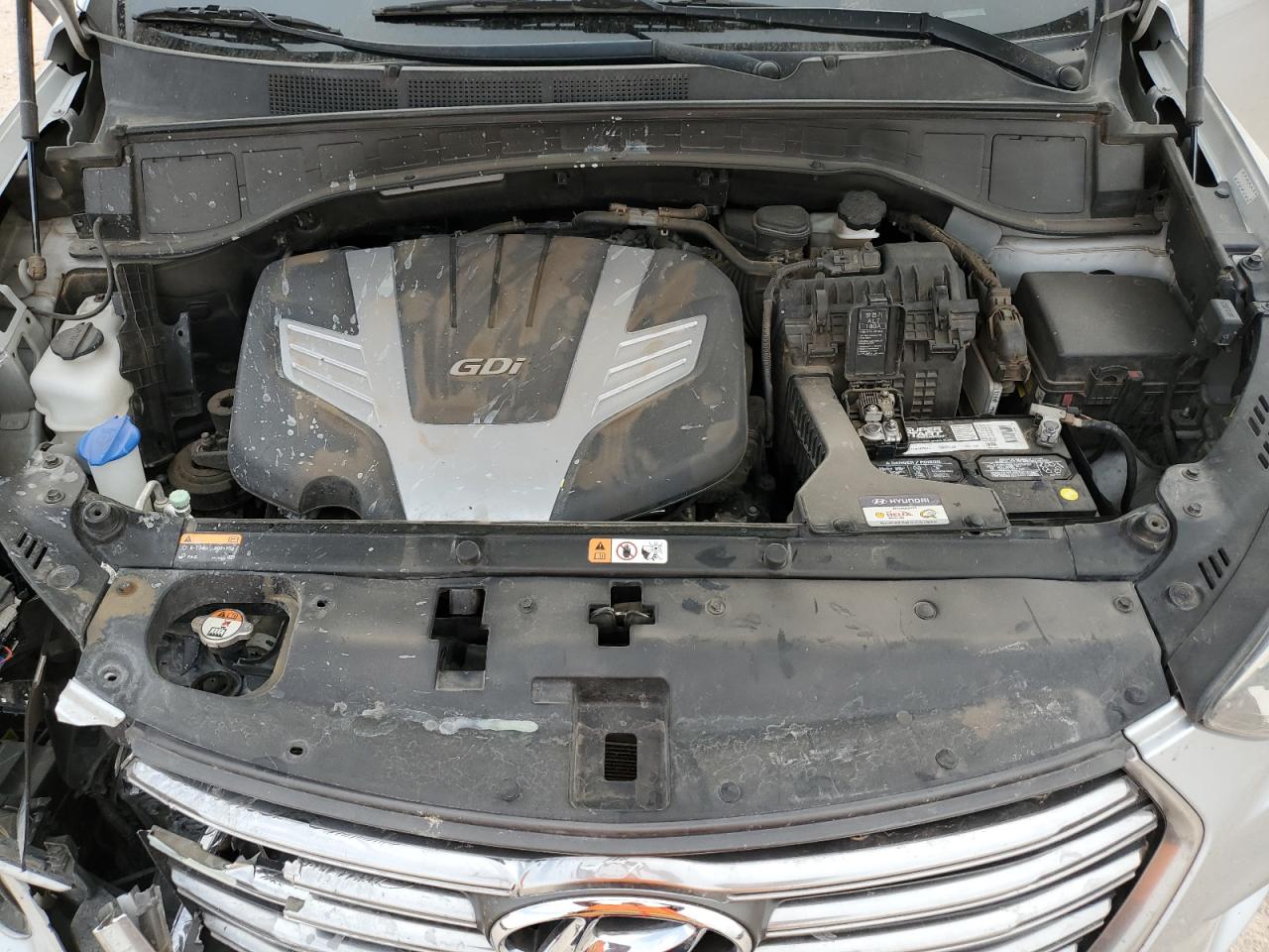 2018 Hyundai Santa Fe VIN KM8SR4HF1JU289670 Copart auction photo, front end / minor dent/scratches damage thumbnail 14