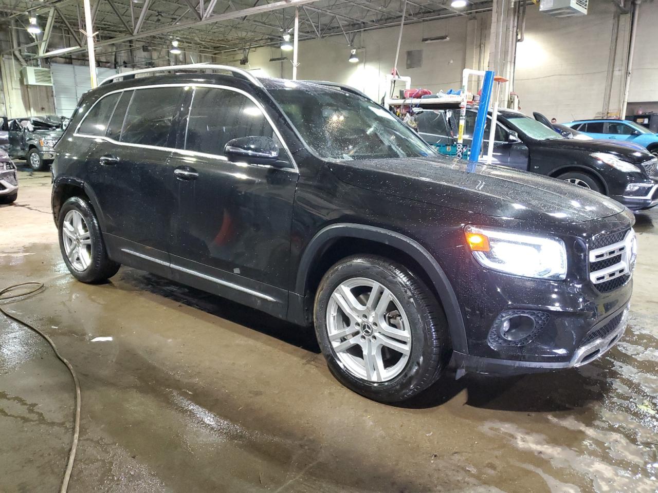 2022 Mercedes-Benz GLB VIN W1N4M4HB9NW255973 Copart auction photo, rear end damage thumbnail 4