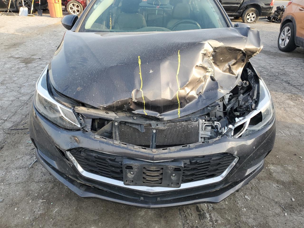 2017 Chevrolet Cruze VIN 1G1BE5SM9H7212043 Copart auction photo, front end damage thumbnail 11