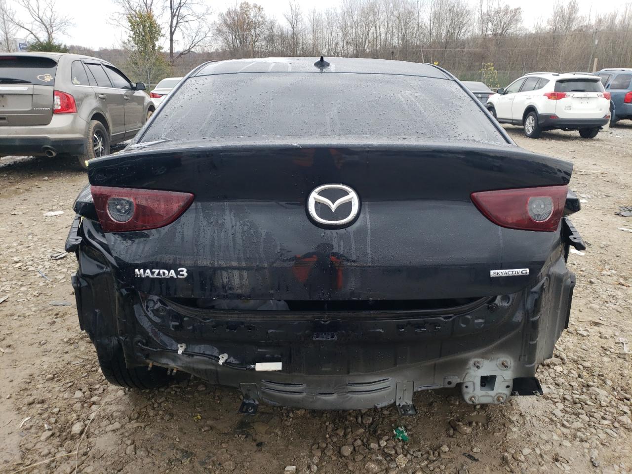 2020 Mazda 3 VIN JM1BPADL5L1168813 Copart auction photo, rear end damage thumbnail 6