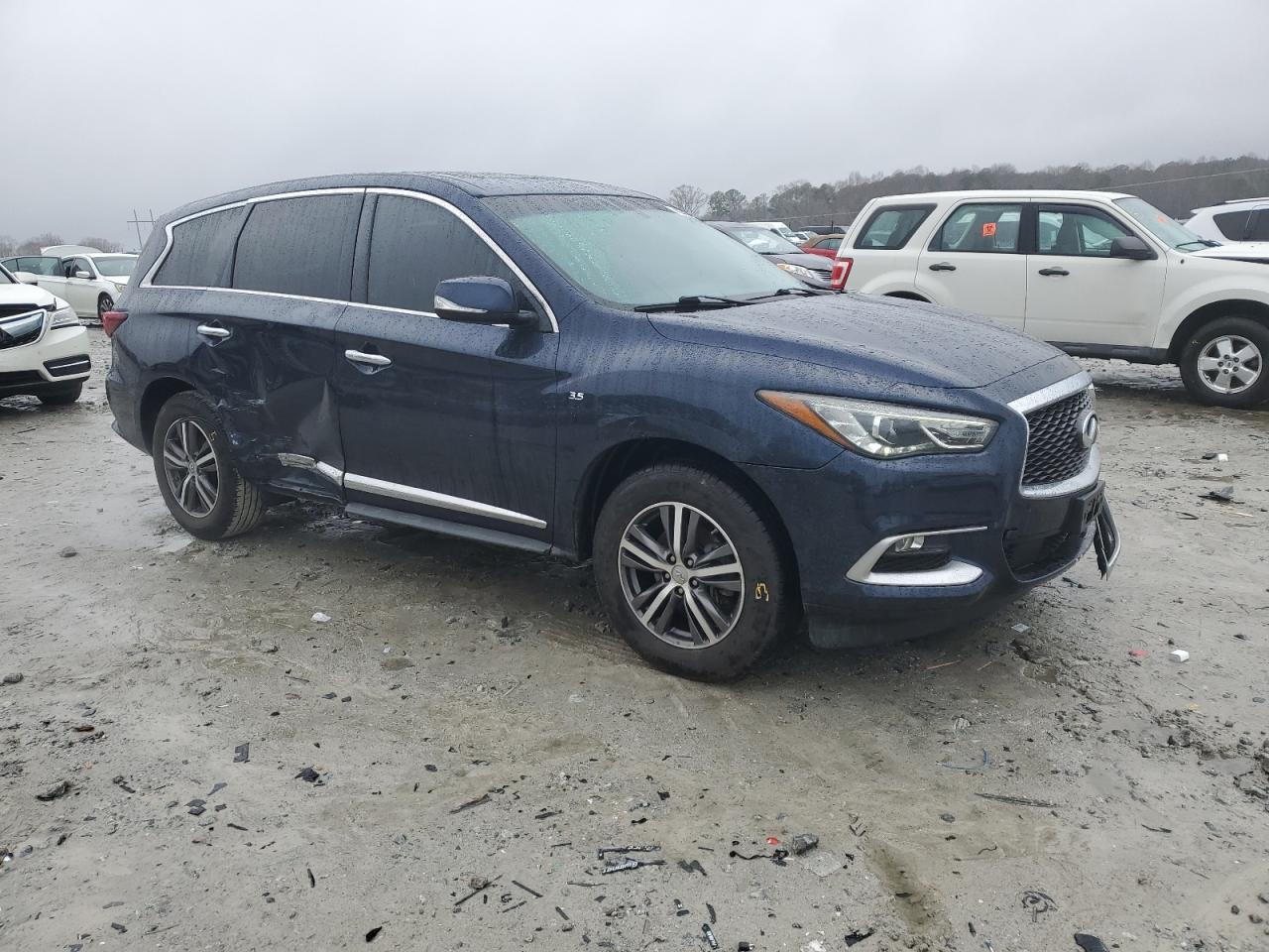 2016 Infiniti QX60 VIN 5N1AL0MM9GC502065 Copart auction photo, side / minor dent/scratches damage thumbnail 4