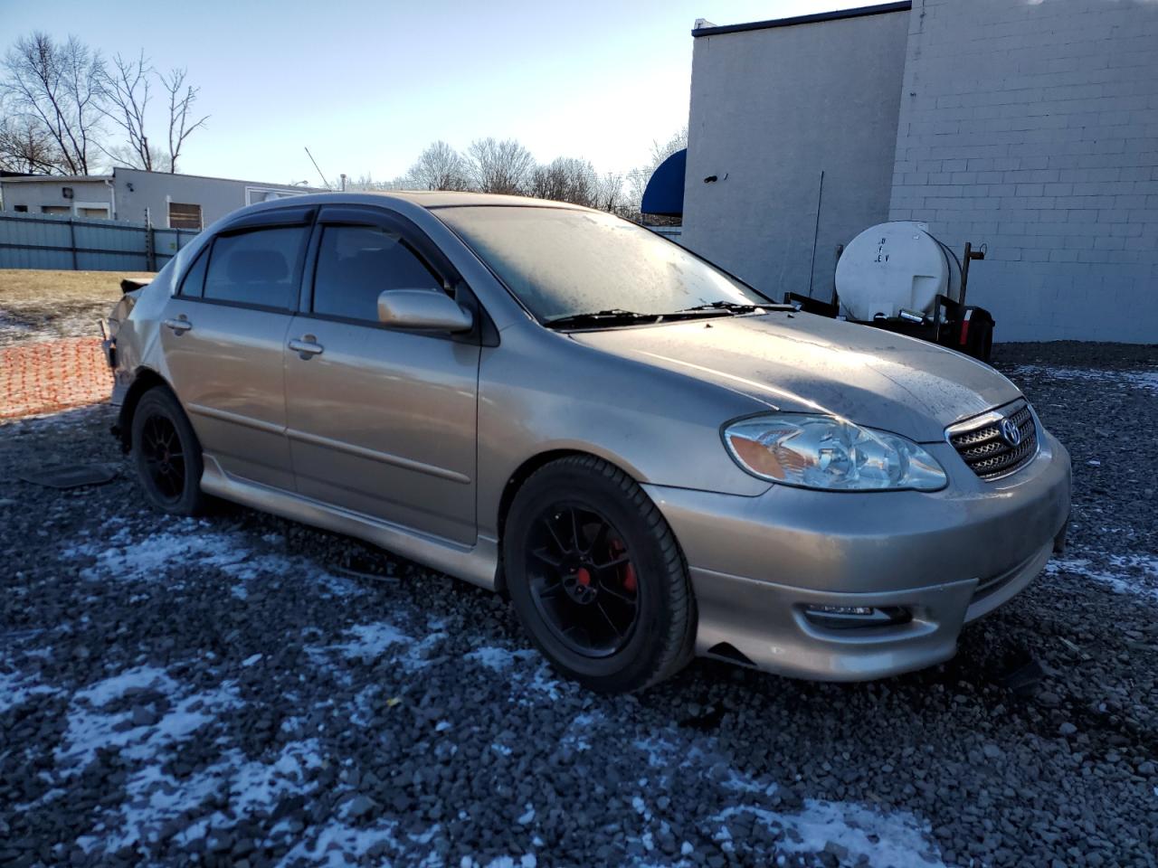 2005 Toyota Corolla VIN 2T1BR30EX5C380537 Copart auction photo, rear end damage thumbnail 4