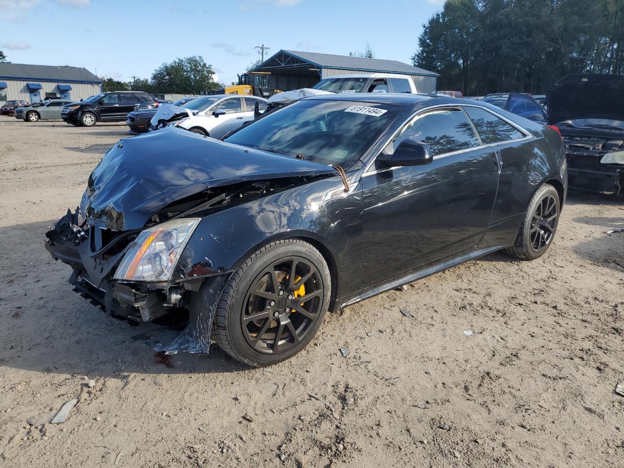 2012 Cadillac CTS VIN 1G6DA1E3XC0158893