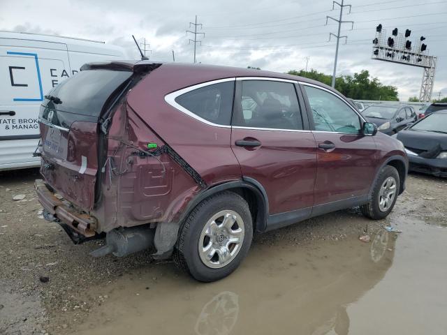 2014 Honda CR-V VIN 5J6RM3H3XEL009364 Copart auction photo, rear end damage thumbnail 3
