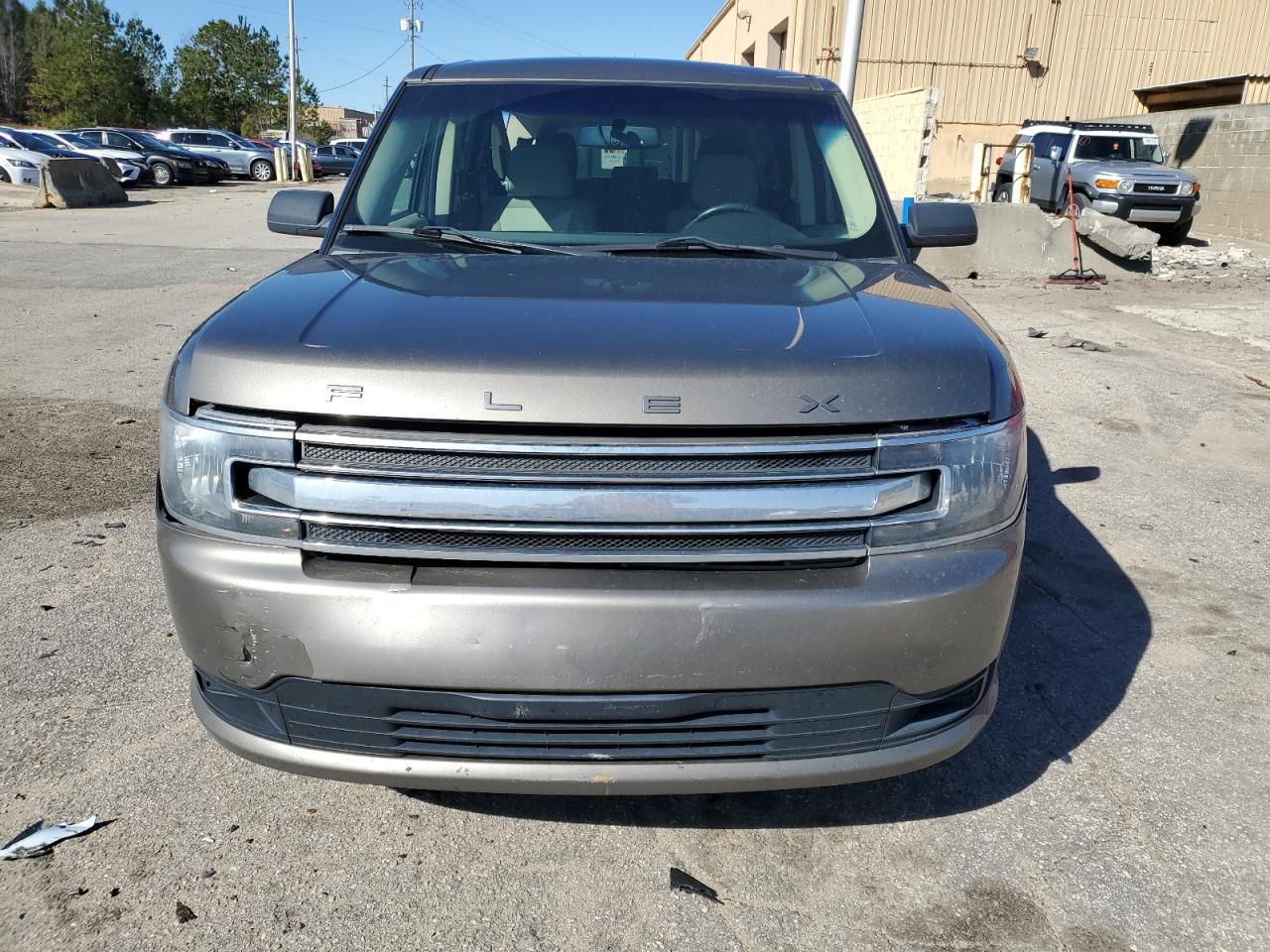 2014 Ford Flex VIN 2FMGK5B85EBD16486 Copart auction photo, front end damage thumbnail 5