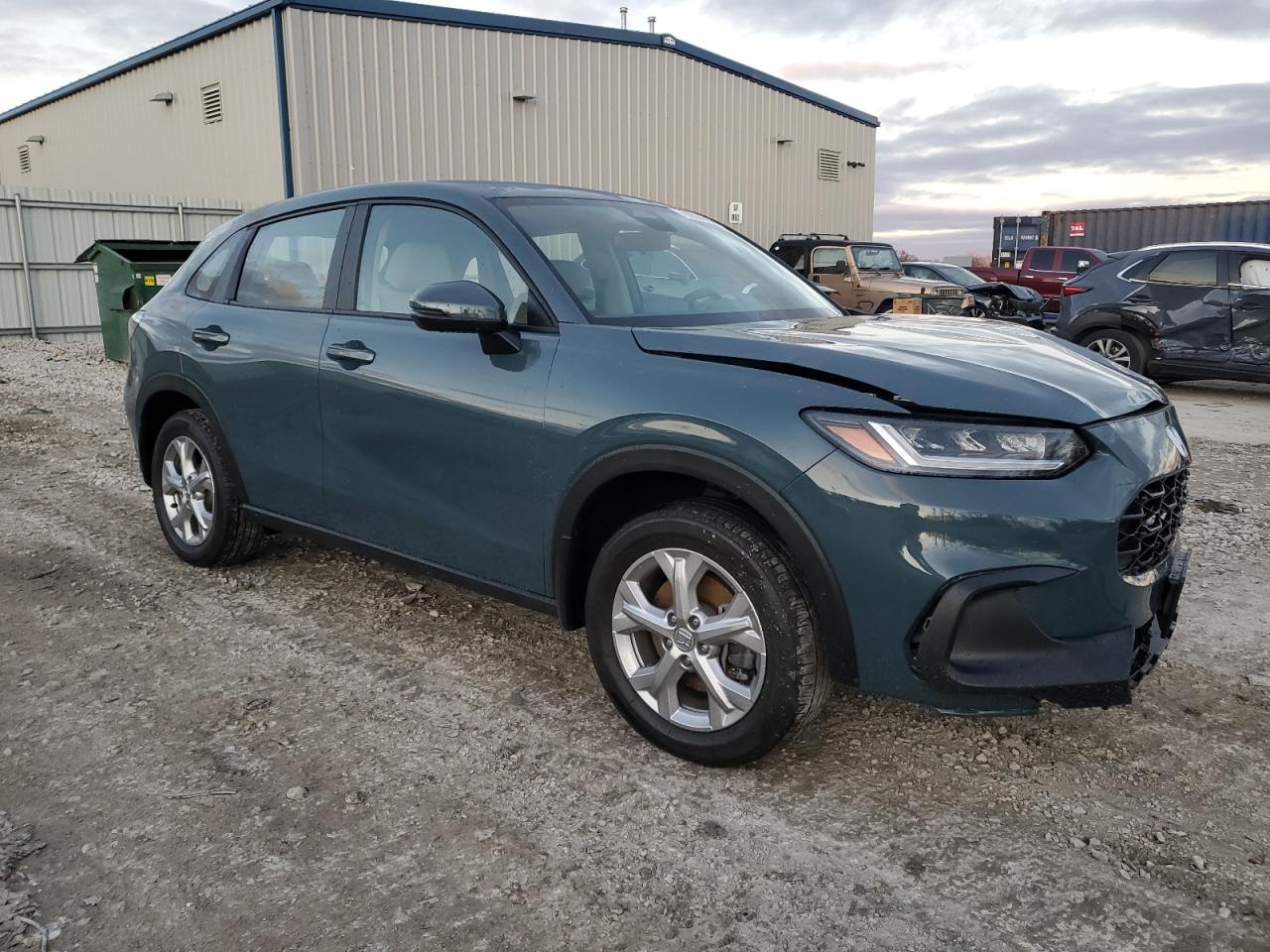 2024 Honda HR-V VIN 3CZRZ2H33RM703359 Copart auction photo, front end damage thumbnail 4