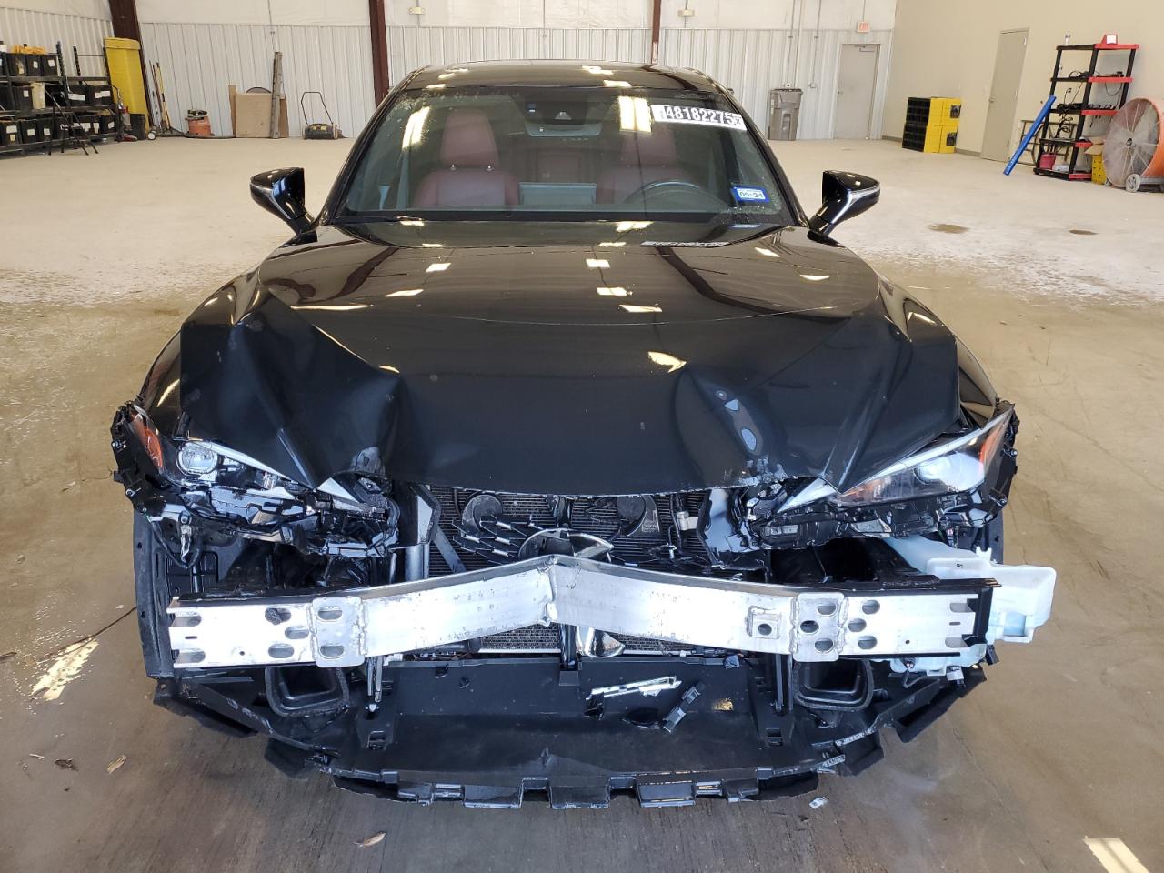 2022 Lexus IS VIN JTHDA1D29N5119786 Copart auction photo, front end / rear end damage thumbnail 5