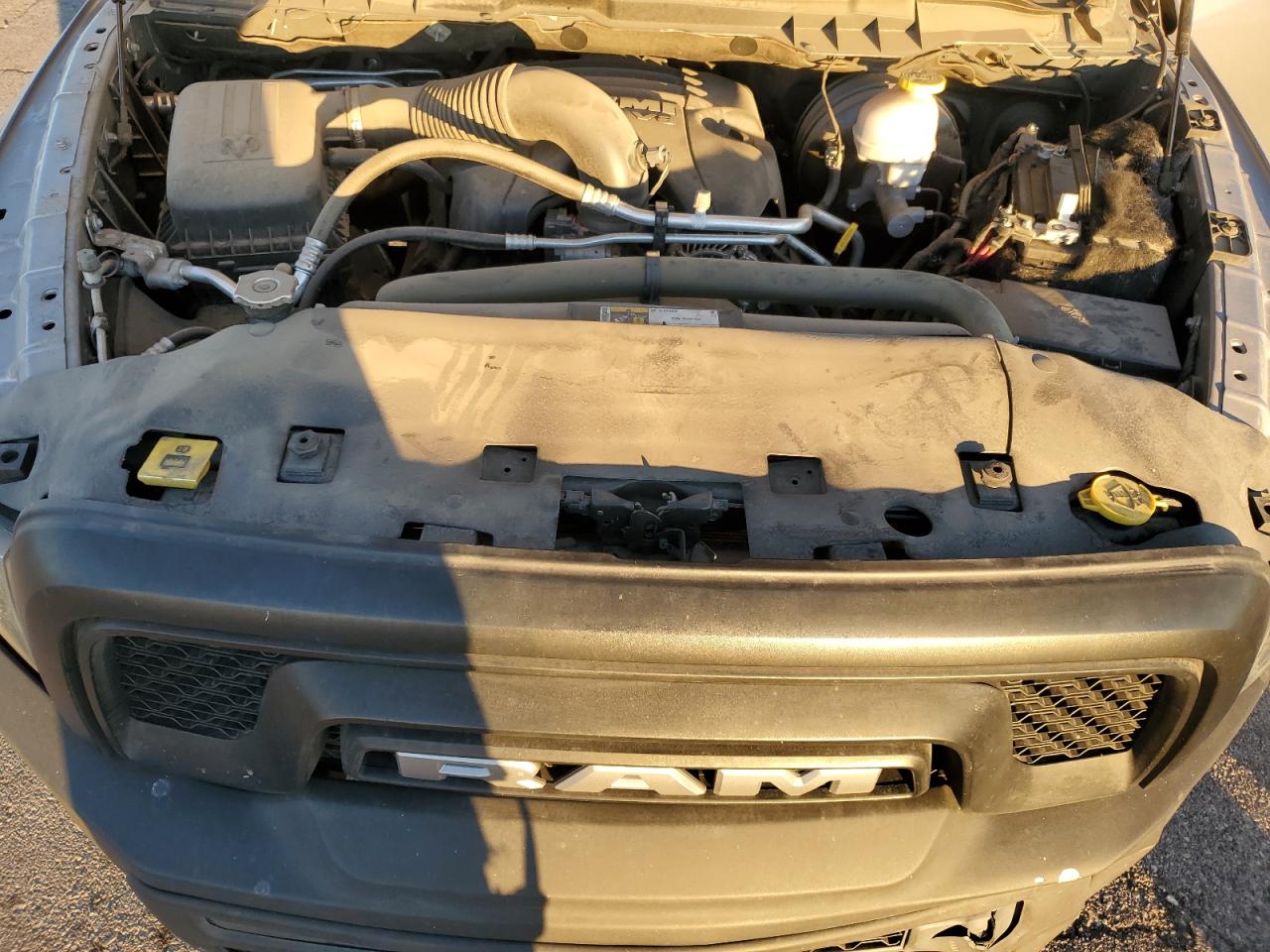 2019 RAM 1500 VIN 1C6RR7LT7KS655282 Copart auction photo, side damage thumbnail 13