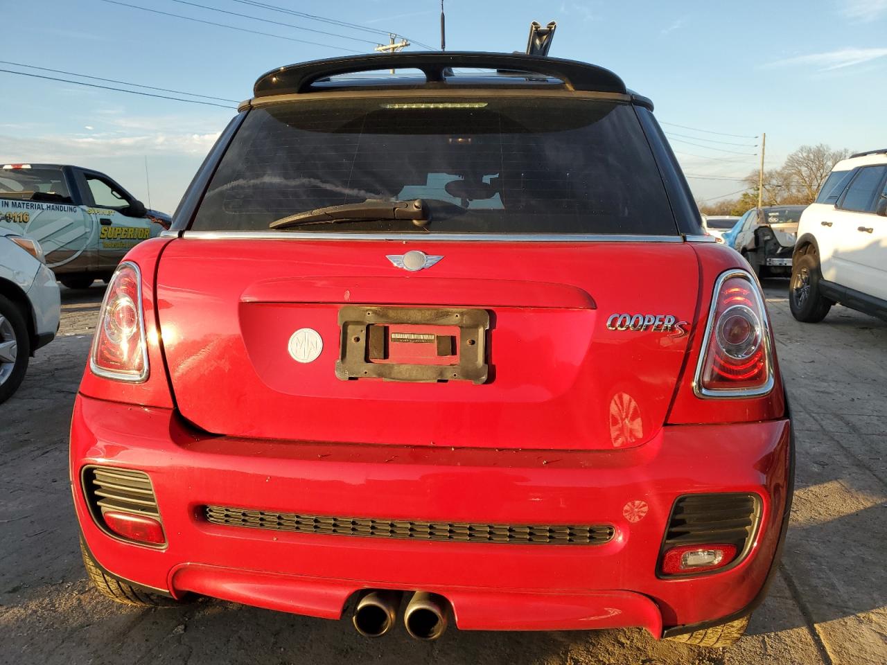 2011 MINI Cooper VIN WMWSV3C57BTY24949 Copart auction photo, minor dent/scratches damage thumbnail 6