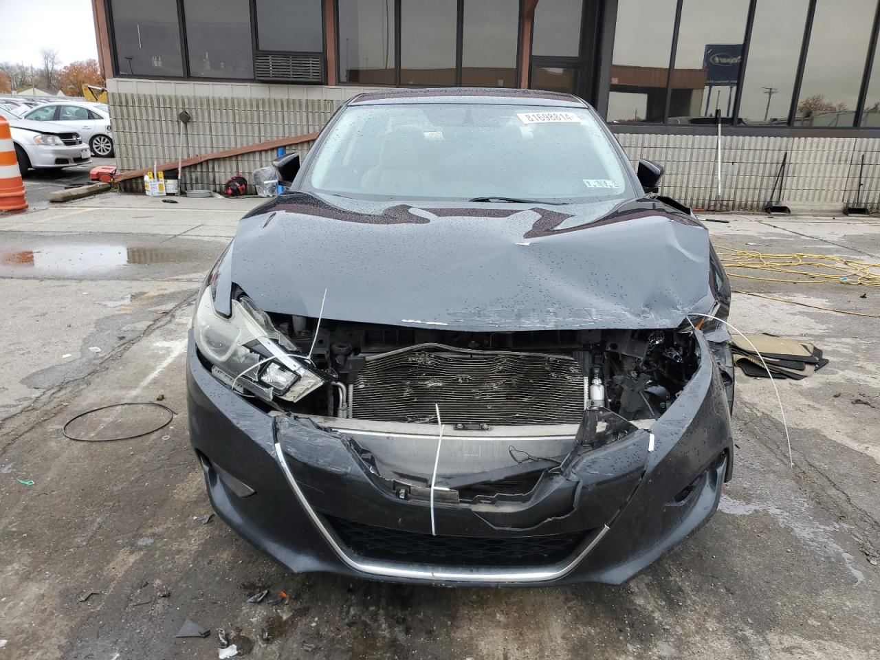 2016 Nissan Maxima VIN 1N4AA6AP8GC443124 Copart auction photo, all over damage thumbnail 5