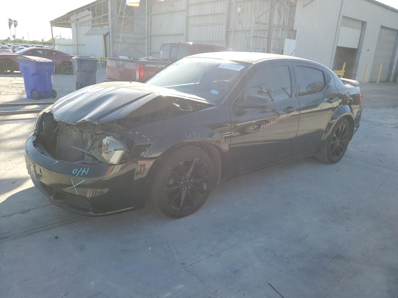 2014 Dodge Avenger VIN 1C3CDZAB3EN233942 - Copart auction photo