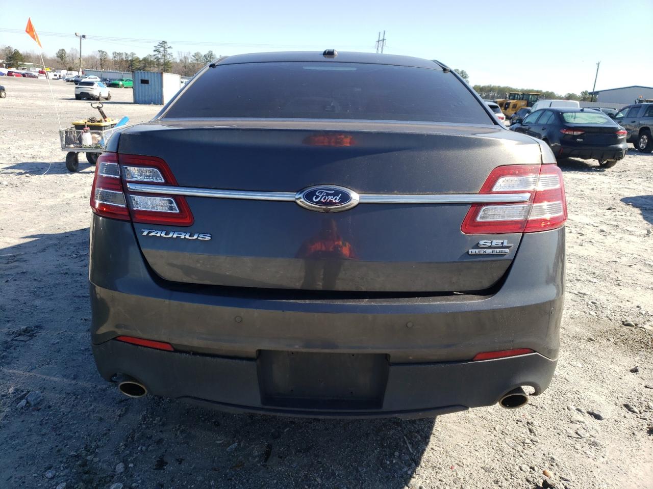 2018 Ford Taurus VIN 1FAHP2E88JG103724 Copart auction photo, front end / top/roof damage thumbnail 6