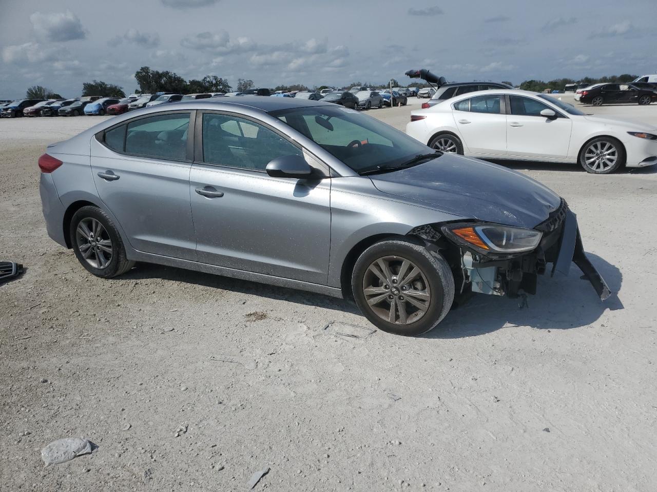 2017 Hyundai Elantra VIN 5NPD84LF8HH079577 Copart auction photo, all over damage thumbnail 4