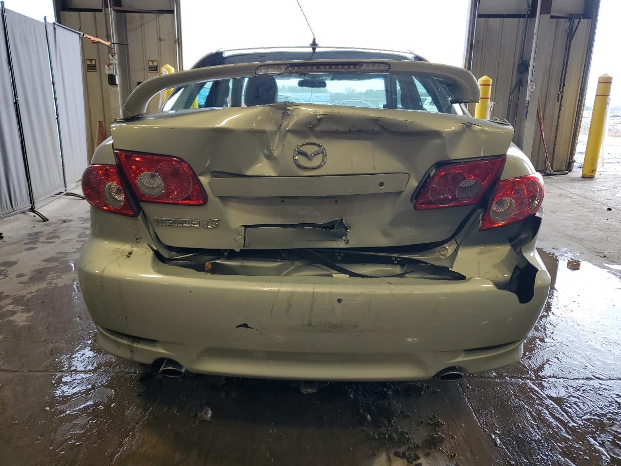 2005 Mazda 6 VIN 1YVHP80D155M03523 Copart auction photo, rear end damage thumbnail 6