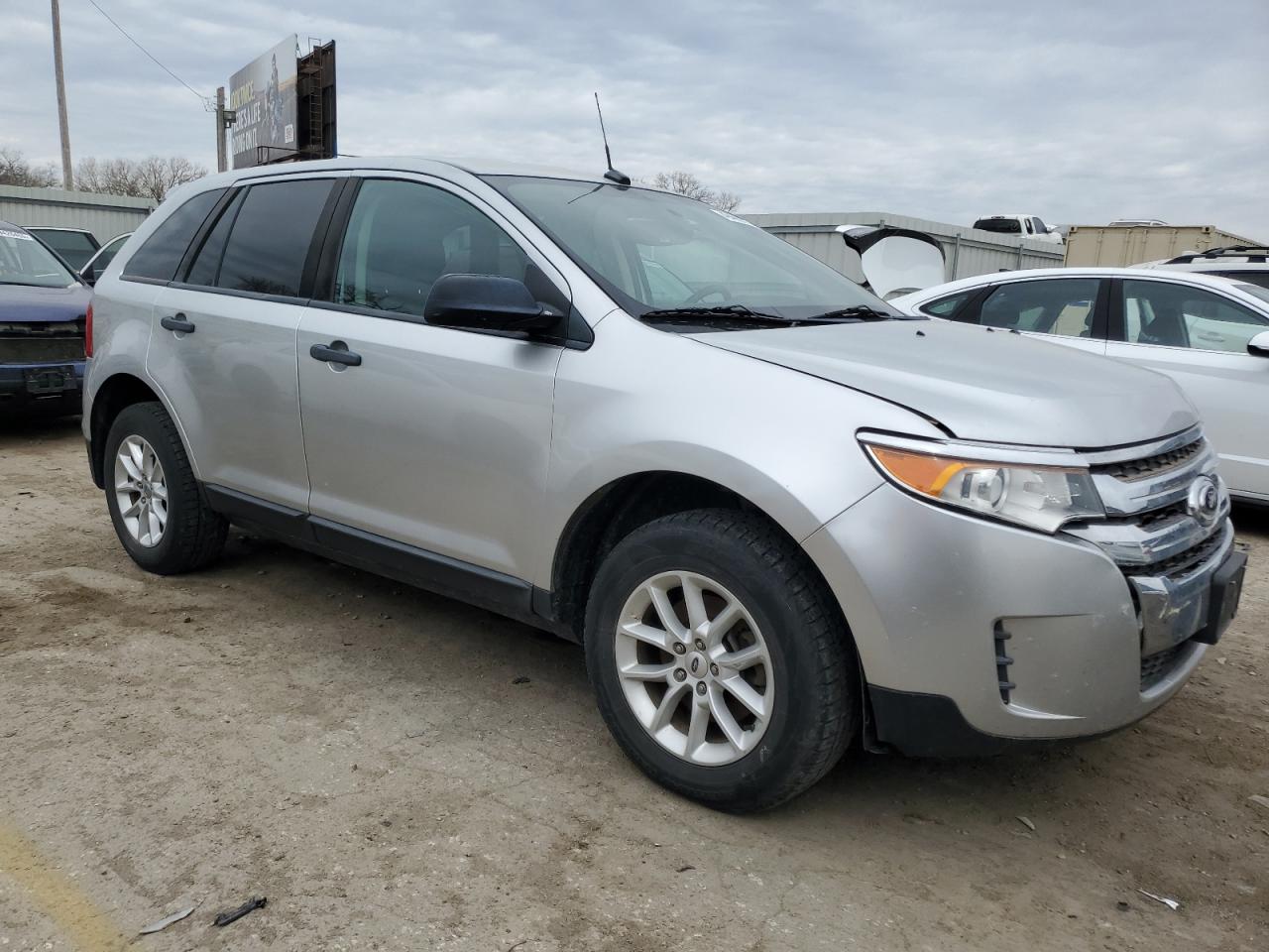 2013 Ford Edge VIN 2FMDK3GC4DBE33706 Copart auction photo, hail damage thumbnail 4