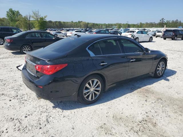 2014 Infiniti Q50 VIN JN1BV7APXEM682127 Copart auction photo, front end damage thumbnail 3