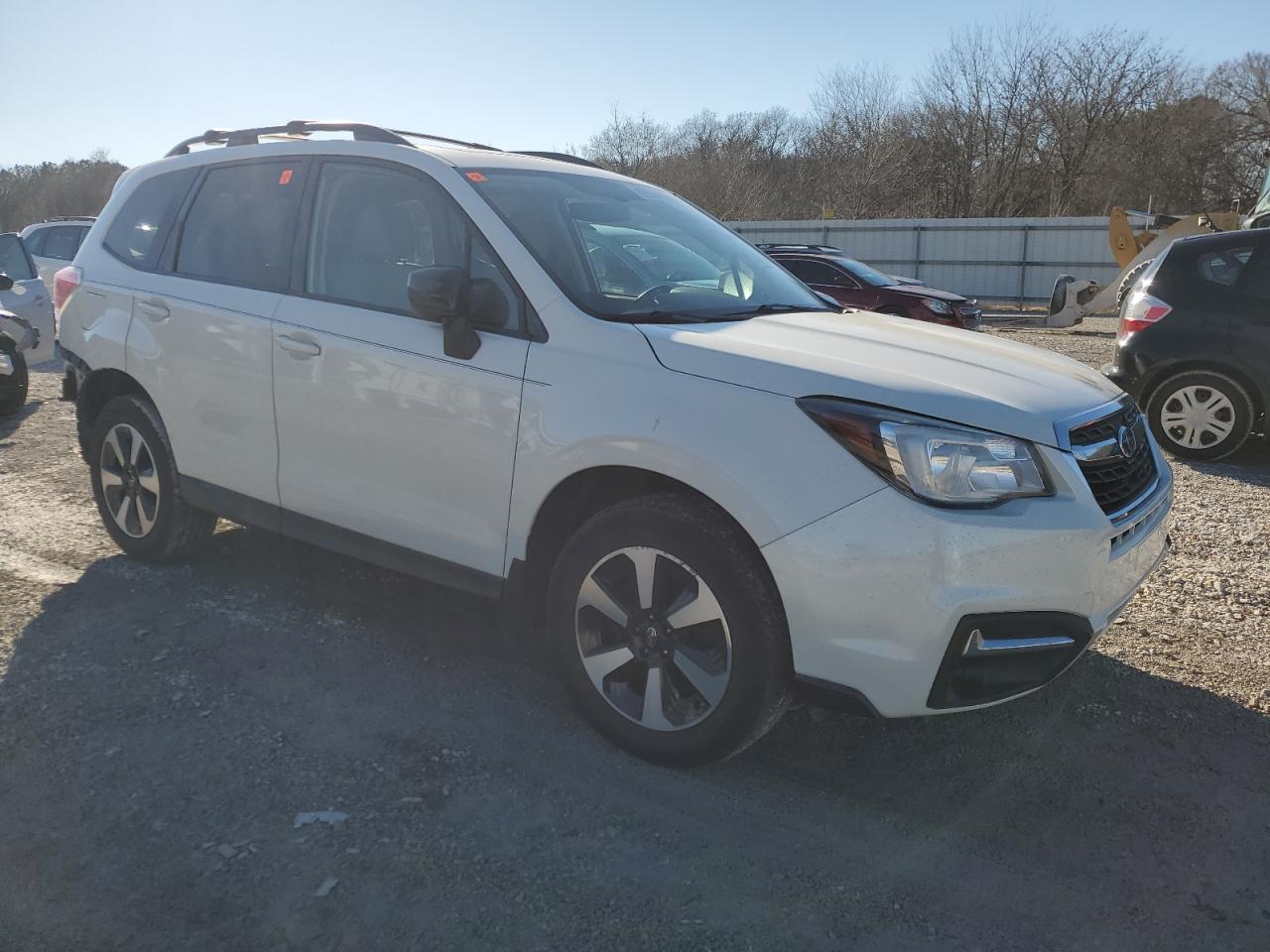 2017 Subaru Forester VIN JF2SJAEC6HH402019 Copart auction photo, rear end / side damage thumbnail 4